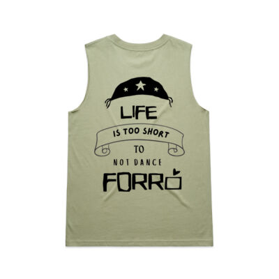 Women's Upside Tank - Black - Life is too short to not dance Forró Thumbnail