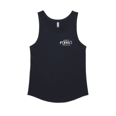 Women's Sunday Singlet - White logo Thumbnail