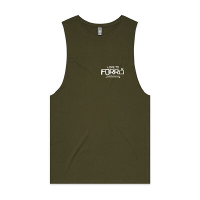 Men's Barnard Tank - White logo Thumbnail
